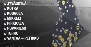 Toimipisteemme Suomessa ja Virossa