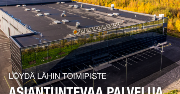 Palvelua lähellä asiakasta